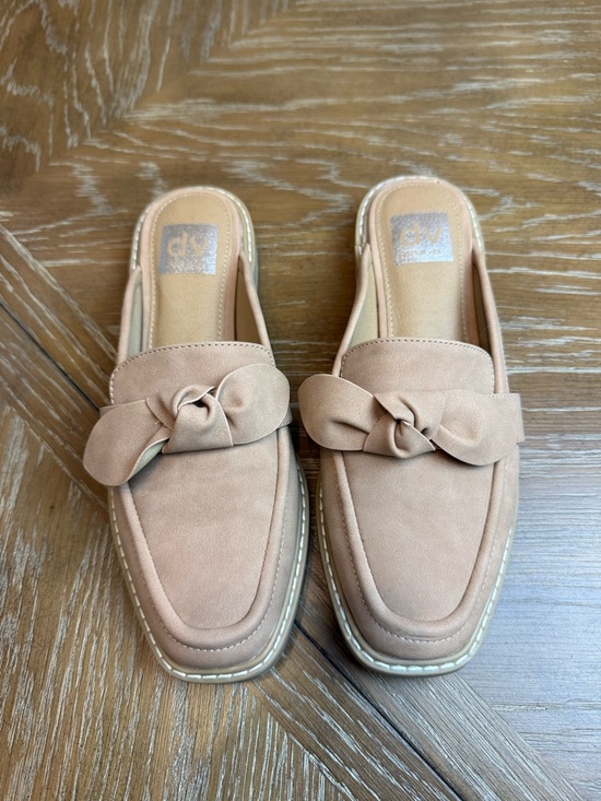 Dolce Vita Shoes - Dolce Vita Tan Knot-Detail Slip-On Fanny Loafers